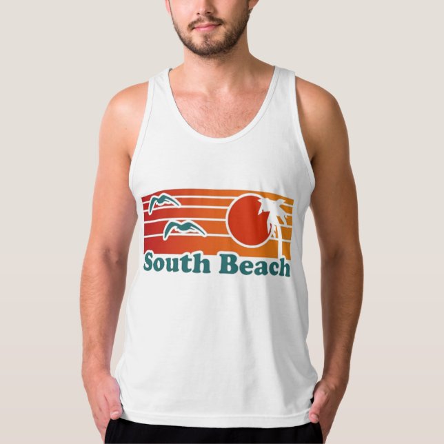South Beach Miami Tank Top (Anverso)