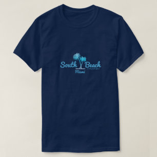South Beach (palmeras) - Una camiseta MisterP