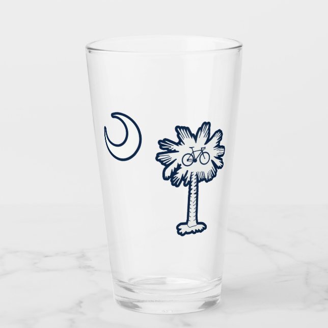 South Carolina Flag Palm Tree Bike (Anverso)