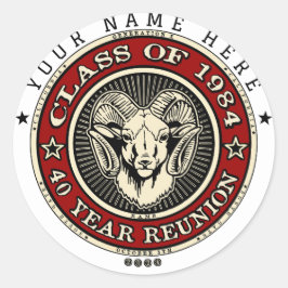 South Gate High School Rams Pegatina 6 ó 20