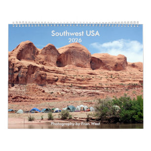 Southwest USA: Calendario de Arizona y Utah 2026