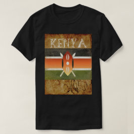 Souvenir de camisetas de Kenia