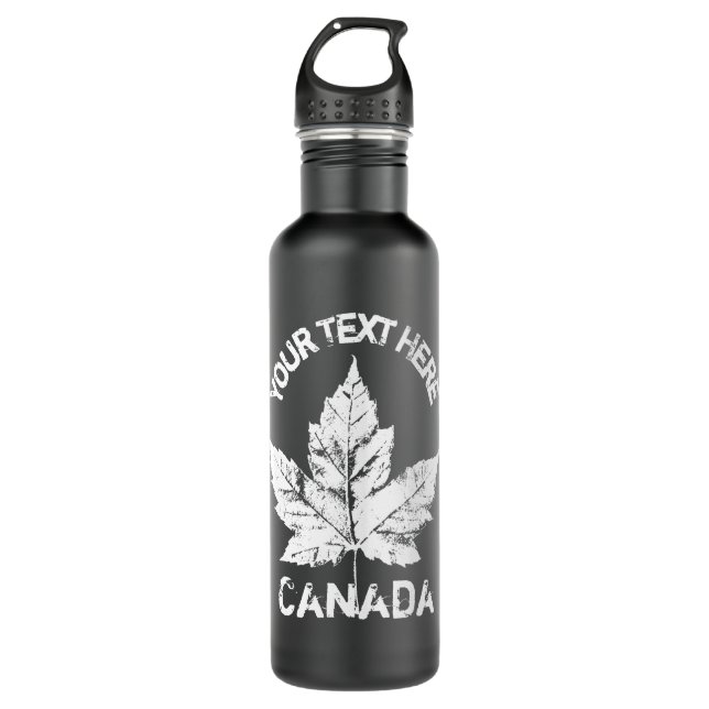 Souvenir de la botella de agua de Guay Canada Retr (Anverso)