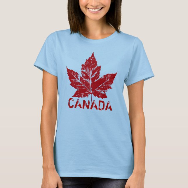Souvenir de la camiseta de Guay Canada Retro Maple (Anverso)