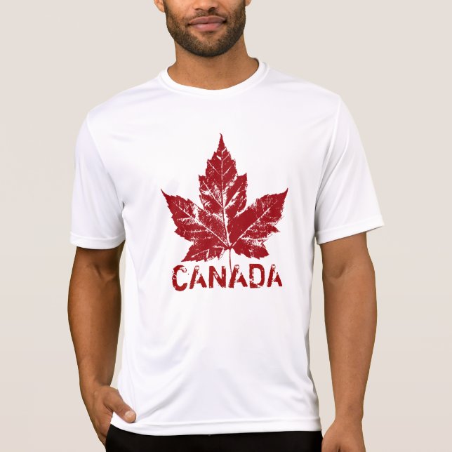 Souvenir de la camiseta de Guay Canada Retro Maple (Anverso)