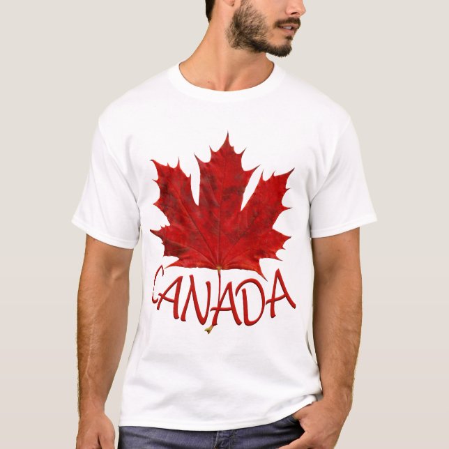 Souvenir de la camiseta de Guay Canada Retro Maple (Anverso)