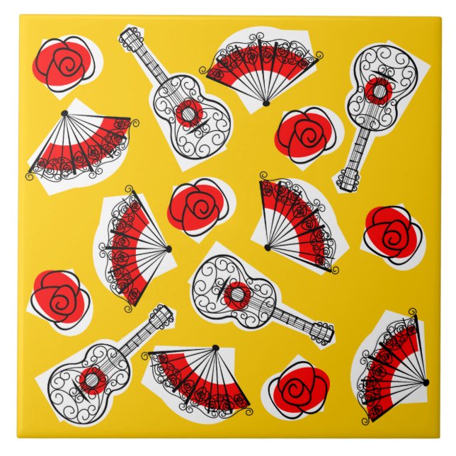 Souvenirs de España Baldosas multicerámicas (Frente)