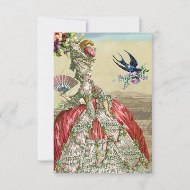 Souvenirs de Versailles rsvp (Anverso)