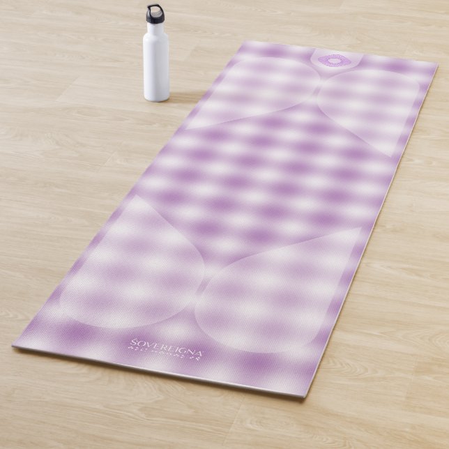 Sovereigna® Loka Berry Glaze Magic Yoga Mat (In situ)