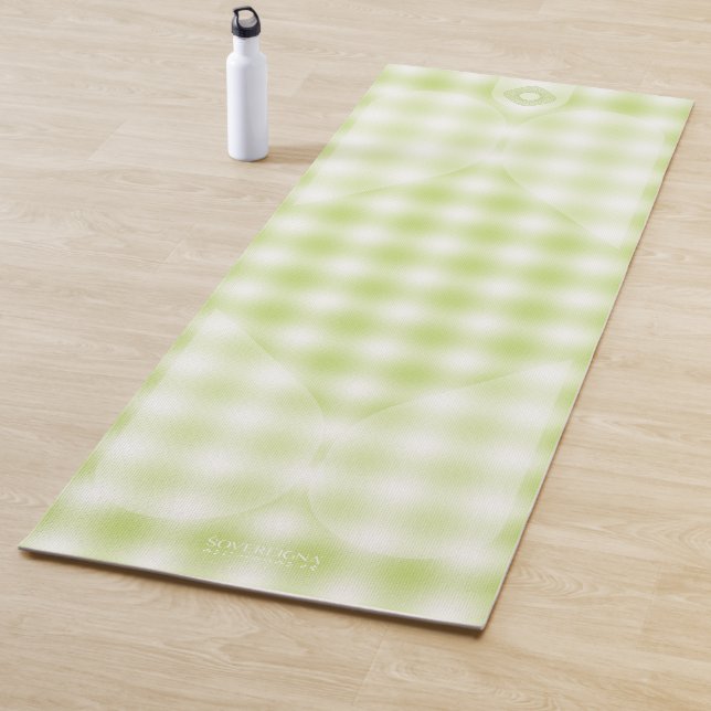 Sovereigna® Loka Citrus Glaze Magic Yoga Mat (In situ)