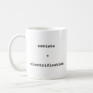 Soviet + Taza de la electrificación