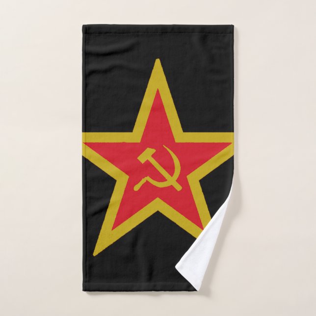 Soviet Union Communist Star Flag (Toalla de mano)