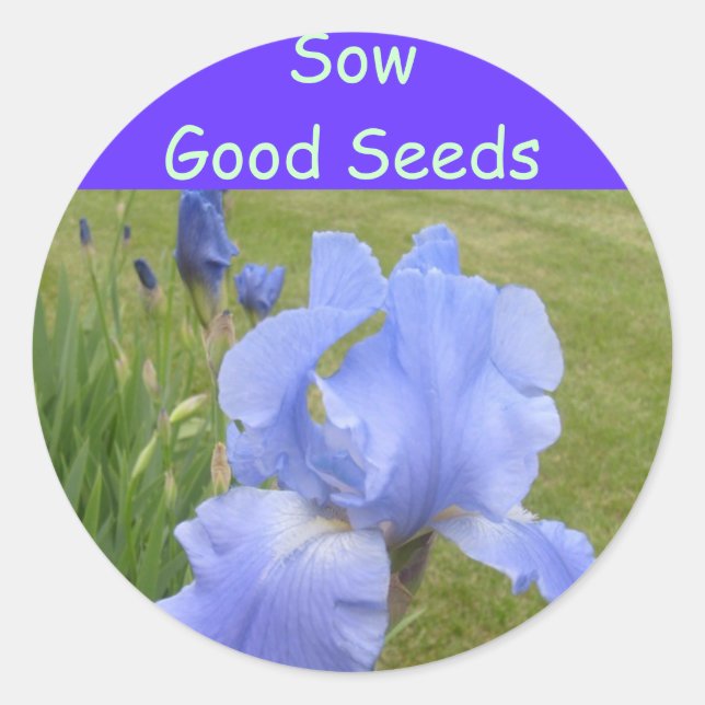 Sow Good Seeds pegatinas (Anverso)