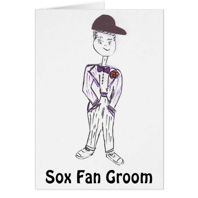 Sox Fan Groom (Frente)