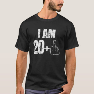 Soy 20 más una 21ra camisa divertida del