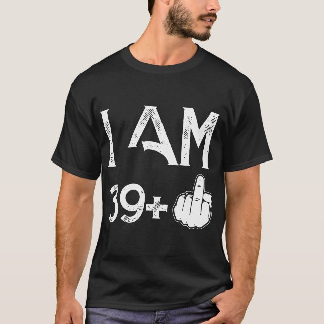 Soy 39 más las camisetas de un cumpleaños (Anverso)