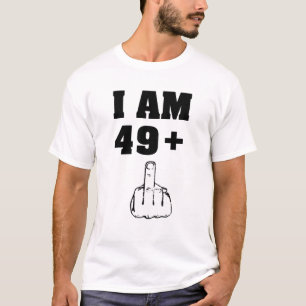 Soy 49 más 1 50.a camisa divertida de los hombres