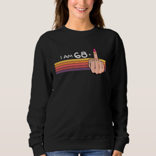 Soy 68 + 1 Camisa De Dedo Medio Soy 68 Más 69
