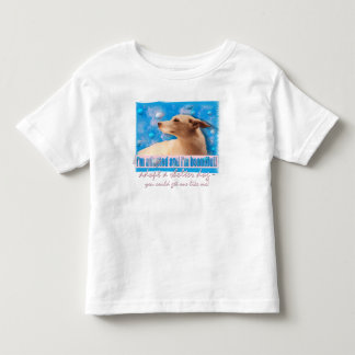 ¡Soy adoptada y soy hermosa! Camisetas para niños