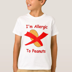 Soy alérgico a la camiseta de los cacahuetes