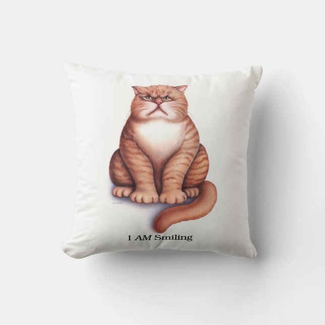 SOY almohada sonriente (Anverso)