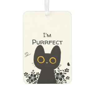 Soy Ambientador de Gato Negro Perfectamente Lindo