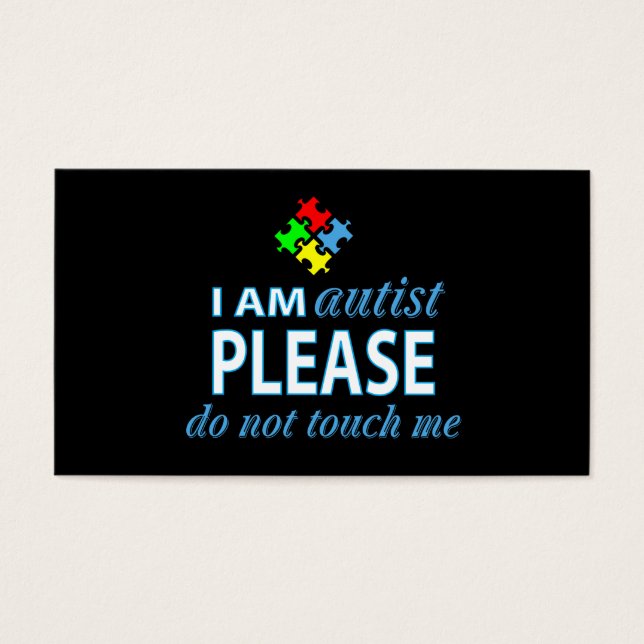 Soy autista (Frente)