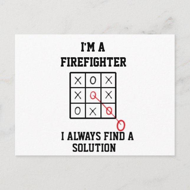 Soy Bombero Y Siempre Encuentro Una Postales De So (Anverso)