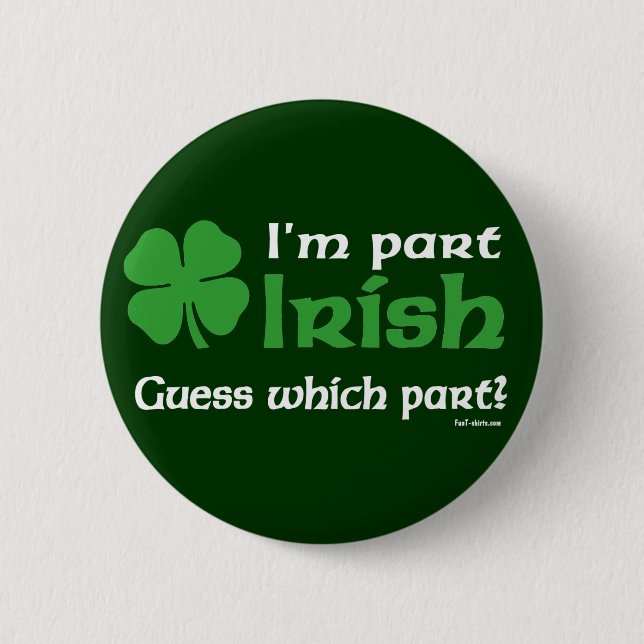 Soy botón del irlandés de la parte (Anverso)