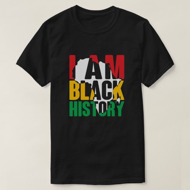 Soy Camisa de Historia Negra, Mes de Historia Negr (Diseño del anverso)