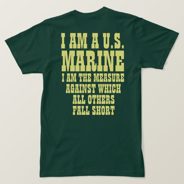 SOY camiseta (Reverso del diseño)