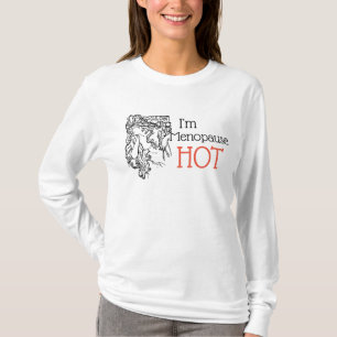 Soy camiseta caliente de la menopausia
