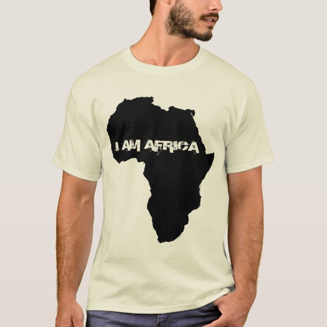 SOY camiseta de ÁFRICA (Anverso)