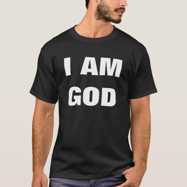 SOY camiseta de DIOS (Anverso)