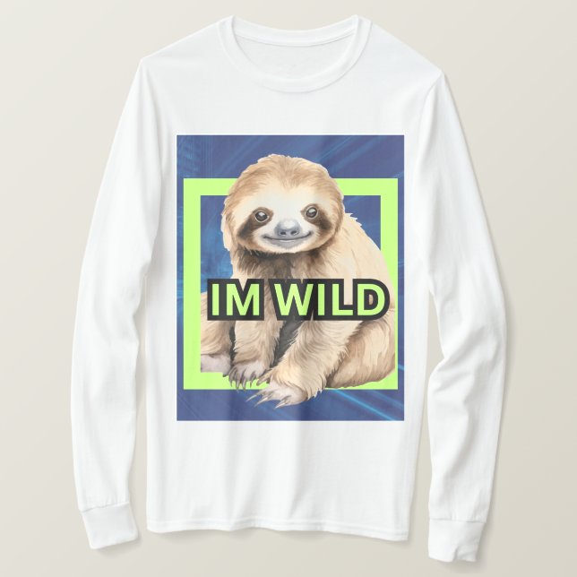 Soy camiseta de hombres salvajes (Anverso del diseño)