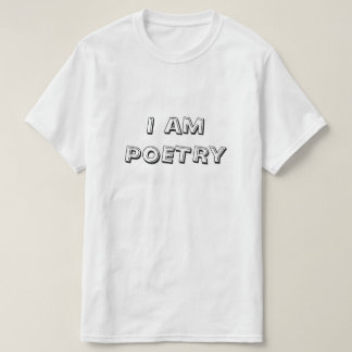 Soy camiseta de la poesía