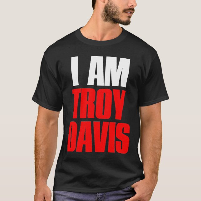 SOY CAMISETA DE TROY DAVIS (Anverso)