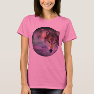 Soy camiseta del arte del lobo