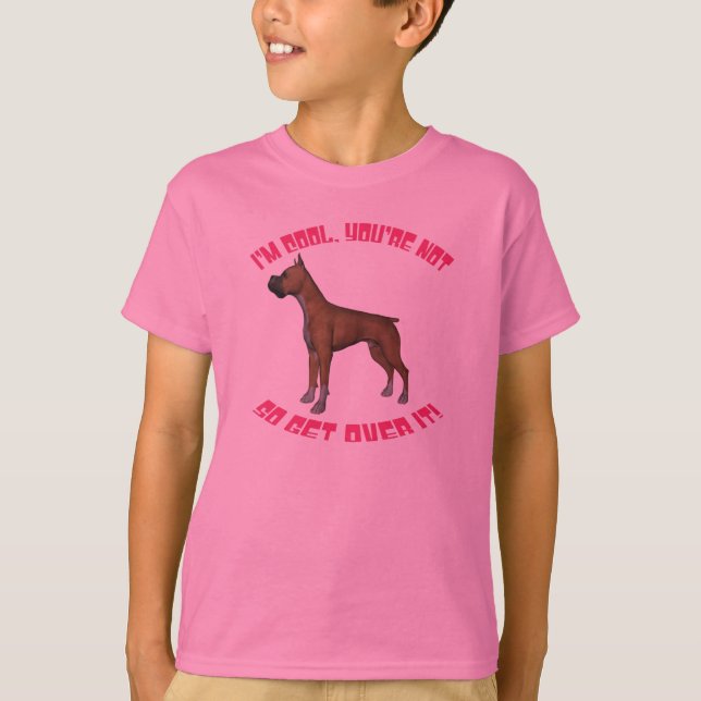 Soy camiseta fresca del boxeador (Anverso)