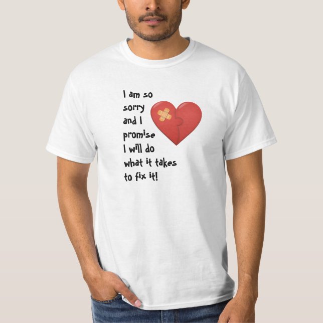 Soy camiseta triste para los hombres (Anverso)