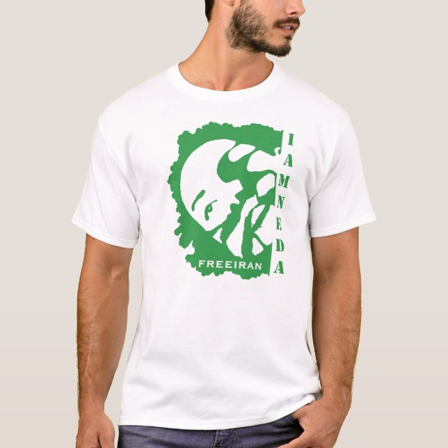 soy camiseta verde de la NEDA Irán (Anverso)