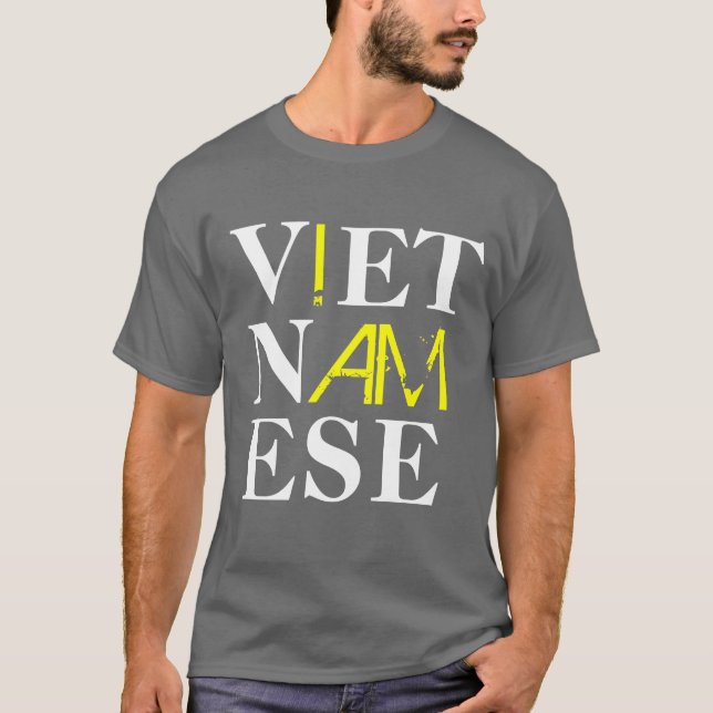 Soy camiseta vietnamita (Anverso)