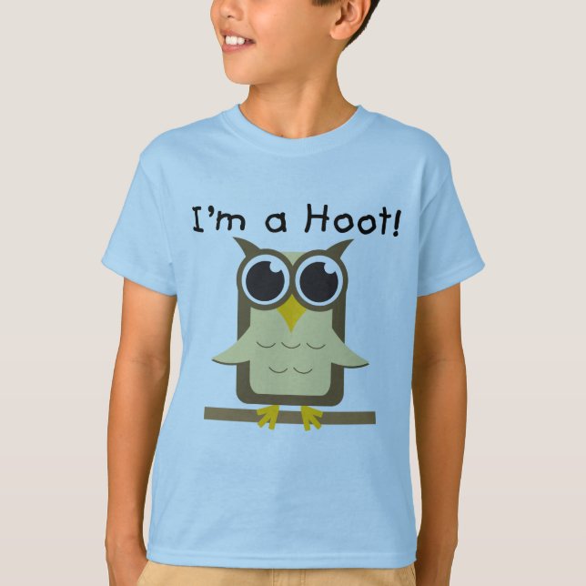 Soy camisetas y regalos de Hoot (Anverso)