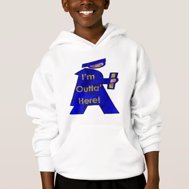 Soy camisetas y regalos de la graduación de Outta (Anverso)