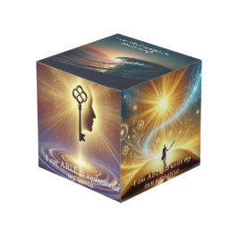 Soy CAPAZ - Afirmación Foto Cubo