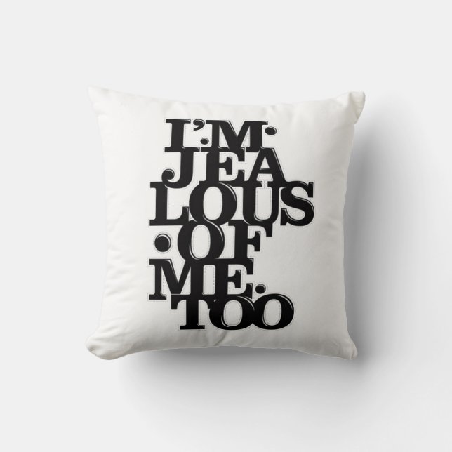 Soy celoso de Me Too - almohada echada a un lado 2 (Anverso)