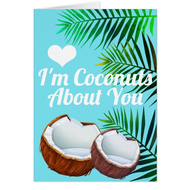 Soy Coconuts Acerca De Ti Tropical (Frente)