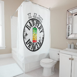 Soy cortina de ducha con batería