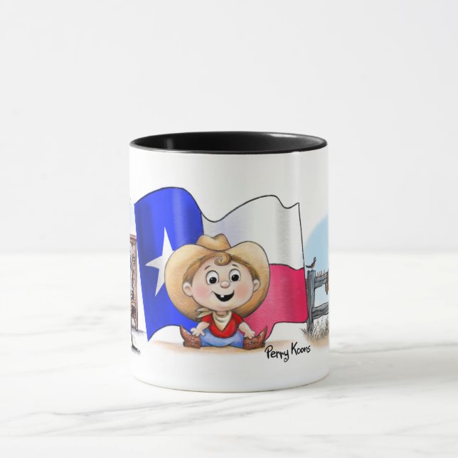 ¡Soy de Texas! Jarra (Centro)