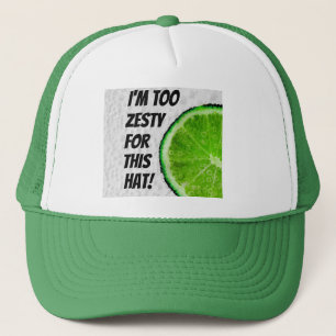 Soy demasiado loco para este sombrero de camionero